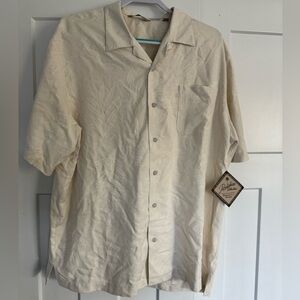 Men’s Paradise Collection Palm Button Up Size XL